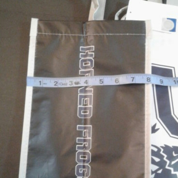 TCU  Horned Frogs Habitotes reusable shopping bags set of 2 NWT - Picture 13 of 16